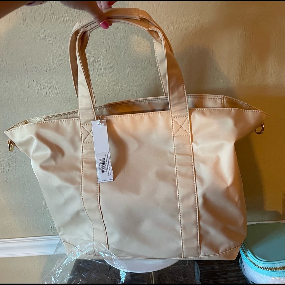 SOLD NWT Classic Tote in Sand (includes long strap)
